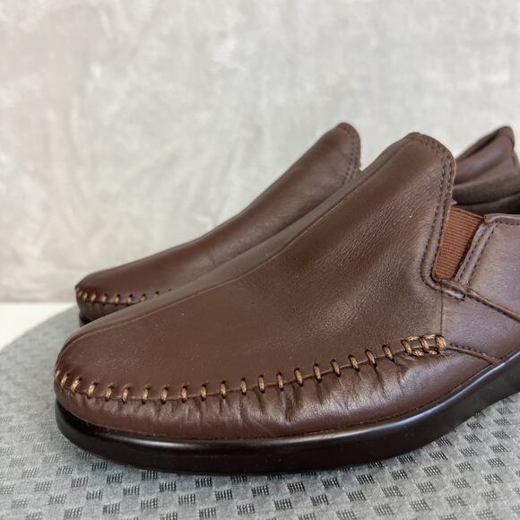 SAS Dream Tripad Loafers Womens 9 M Brown Leather Slip On Comfort‎ Shoes Casual - Picture 5 of 12
